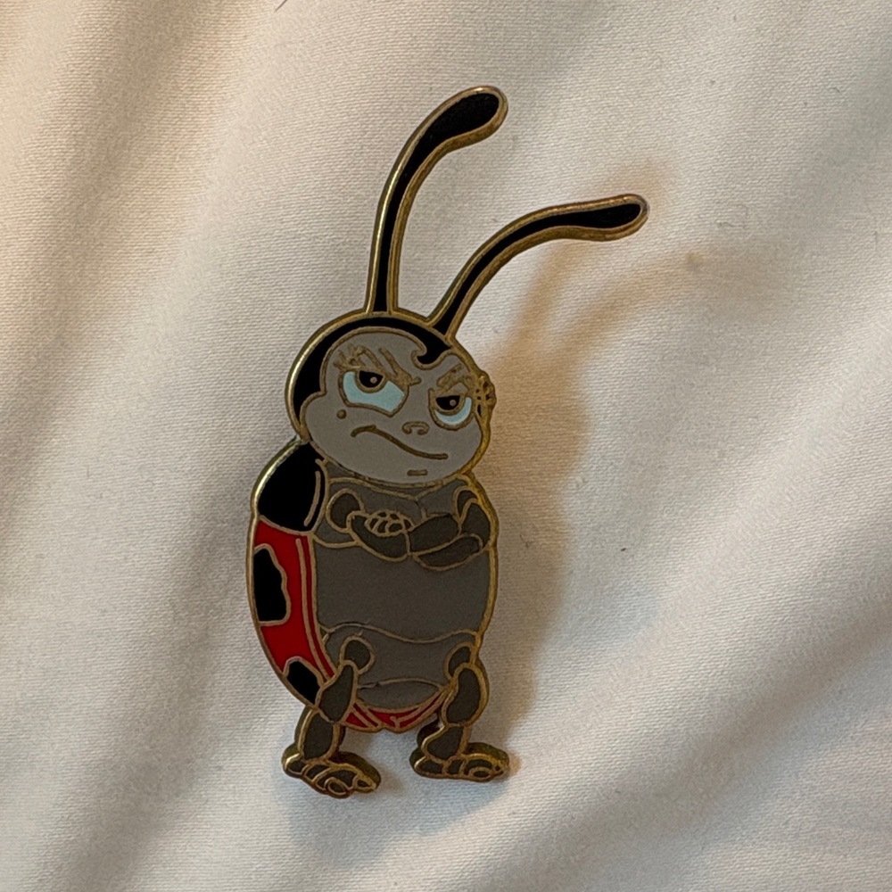 Disney Bugs Life Ladybug Collectors Enamel Pin